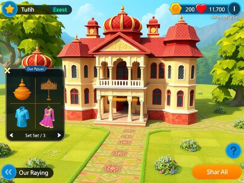Dazzling Manor Maker community design showcase